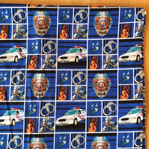 Police / Law Enforcement Quilting Fabric - Picture 6 of 10